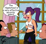  breast_grab futurama hypnosis hypnotoad mind_control mom mom_(futurama) older_female turanga_leela western_cartoon 