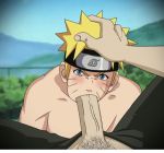 animated anonymous big_penis cum cum_in_mouth cum_inside fellatio gninrom muscle muscular naruto naruto_shippuden naruto_uzumaki oral pectorals tongue yaoi