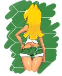 1girl 1girl ass clothing female_only humanized koopa minus8 nintendo solo_female super_mario_bros. wide_hips