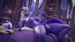  1futa animated draenei futanari masturbation nipple_piercing on_bed purple_skin sound tagme tektah webm world_of_warcraft 