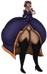  bootyhai97 brown_hair butt_expansion captain_amelia cat_girl dat_ass disney dumptruck_ass gigantic_ass treasure_planet 