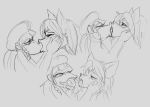 2_girls crying dixie_kong donkey_kong_(series) french_kiss french_kiss krystal nintendo saliva star_fox tears tongue tongue_out ungulatr yuri