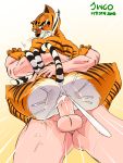 ass big_ass girl_on_top hot human_on_anthro jingo kung_fu_panda master_tigress tigress vaginal