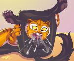 cum cum_in_mouth deepthroat kung_fu_panda master_tigress tigress turk128