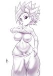 caulifla curvy dragon_ball dragon_ball_z sexy_breasts thefuckingdevil