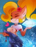 big_breasts breasts coco_bandicoot crash_bandicoot_(series) foxinshadow sexy zero-sum