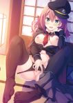  alcot breasts digital_version feet high_resolution kaniya_shiku large_filesize masturbation mitsui_tamaki nipples no_bra open_clothes open_shirt panties panty_pull shougun-sama_wa_otoshigoro stockings underwear uniform vaginal_juices very_high_resolution 