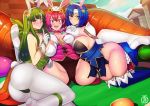  ass big_breasts breasts bunnysuit catria easter est fire_emblem fire_emblem_heroes palla revolverwingstudios 