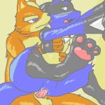 9_6 fox_mccloud lucario pokemon star_fox