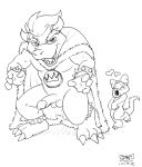  birdo bowser cape hearts nanimoose nanimoose_(artist) nintendo penis super_mario_bros. 