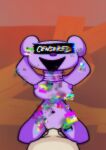  1girl bear bear_alpha bear_girl furry furry_female furry_only glitch nipples omen_mal_(bear) penis penis penis penis_in_pussy purple_skin roblox tagme vaginal_penetration vaginal_sex 