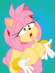  amy_rose breasts fullmetalsketch open_mouth sega sega snailbail22 sonic_the_hedgehog_(series) 