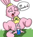  anal cartoon_network chowder_(series) dildo panini perverted_bunny 