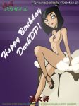 black_hair danny_phantom goth happy_birthday high_heels maniacal_carrot nude samantha_manson suika_paradise