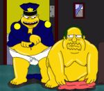  chief_wiggum comic_book_guy jeff_albertson lifetime the_simpsons yellow_skin 