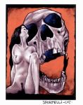  death death_(sandman) sandman skull sportelli the_sandman_(series) vertigo 