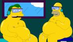  barney_gumble homer_simpson lifetime the_simpsons yellow_skin 