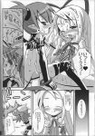 comic death_guy_a disgaea etna flonne monochrome prinny