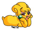  kirby_(series) lady_like_(kirby_series) praiz!_(artist) yellow_skin 