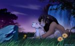 disney feline furry hyhlion_(artist) lion nala outdoor_sex simba the_lion_king