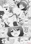 comic dialogue doujinshi fakku haruhi_suzumiya huge_breasts humor mikuru_asahina monochrome nagisawa_yuu simasima_system the_melancholy_of_haruhi_suzumiya vaginal