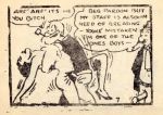 comic crossover dog fifi_(little_annie_rooney) little_annie_rooney_(character) little_annie_rooney_(series) monochrome popeye popeye_(series) saltydick_inc wimpy zero_(little_annie_rooney)