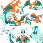  charizard glaceon lugia pokemon 