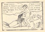 comic dog female_masturbation fifi_(little_annie_rooney) little_annie_rooney_(character) little_annie_rooney_(series) monochrome popeye_(series) saltydick_inc zero_(little_annie_rooney)