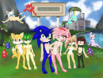  amy_rose blaze_the_cat chao chao_(sonic) charmy_bee charmy_the_bee comic cosmo_the_seedrian cream_the_rabbit garden group knuckles_the_echidna naked_female naked_male nude nude nude_female nude_male nudism nudist nudity rouge_the_bat sega sonic sonic sonic_the_hedgehog sonic_the_hedgehog_(series) tails_the_fox 