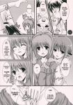  aoi_nagisa censored comic cunnilingus highres hikari_konohana konohana_hikari monochrome nanto_yaya oral panties pussylicking strawberry_panic strawberry_panic! suzumi_tamao translated underwear yaya_nanto yuri 