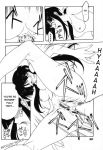  comic inuyasha kagome_higurashi kikyo monochrome naraku 