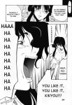  comic inuyasha kagome_higurashi kikyo monochrome naraku 