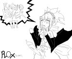  disgaea monochrome pl0x rozalin tagme white_background 