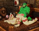 bed interspecies monawolt ogre orc sex world_of_warcraft