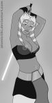 adult ahsoka_tano armpits atomictiki big_breasts breasts clone_wars grown_up jedi nipples older_version star_wars star_wars:_the_clone_wars togruta uncensored