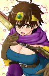 1girl dragon_quest huge_breasts roto