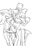  knuckles_the_echidna sega shadow_the_hedgehog sonic_(series) sonic_team 