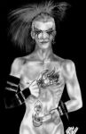  final_fantasy final_fantasy_vi kefka_palazzo monochrome tagme 