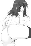 ass blush censored milfa monochrome nude pussy shichimenchou thighhighs to_heart_2 to_heart_2_ad