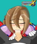  brown_hair capcom fellatio iris iris_(rockman_x) mega_man mega_man_x oral rockman rockman_x rockman_x4 