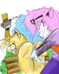  aeris_(vg_cats) bending_over crying_with_eyes_open fisting leo&#039;s_mom_(vg_cats) leonardo_the_2nd vaginal_penetration vg_cats violence webcomic 