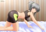  big_ass big_breasts kanna_albeecht sports_bra sportswear yukino_memories zel-sama 