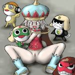  angol_mois giroro keroro keroro_gunso kululu kururu sgt._frog tamama 