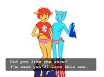 artist_request furry katy_kat lammy_lamb nude_female parappa_the_rapper um_jammer_lammy undressing