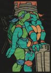 leonardo michelangelo teenage_mutant_hero_turtles teenage_mutant_ninja_turtles