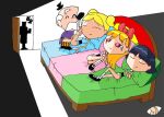  3_girls age_difference bed black_hair blonde_hair blossom_(ppg) blue_eyes bob_cut bubbles_(ppg) buttercup_(ppg) cartoon_network crying_with_eyes_open green_eyes lp432 male/female mayor_mayor missionary multiple_girls powerpuff_girls professor_utonium prostitution rape red_eyes red_hair siblings sisters tied_hair twin_tails 