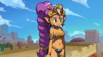 bikini bikini_armor dark_skin outside shantae shantae_(character) slave