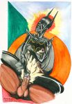 1boy 1girl 2005 areola areolae asian batgirl batman_(series) bbc bossbeat breasts cassandra_cain colored dark-skinned_male dark_skin dc dc_comics human human_only interracial nipples penis pussy sex straight uncensored vagina vaginal vaginal_penetration