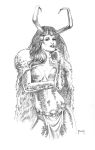 genderswap lady_loki loki_(marvel) marvel mitch_foust monochrome rule_63 thor_(series)