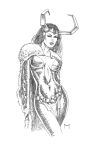 genderswap lady_loki loki_(marvel) marvel mitch_foust monochrome rule_63 thor_(series)